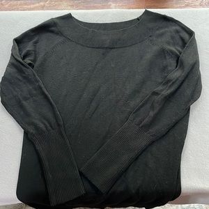 Ann Taylor Loft size small black knit sweater